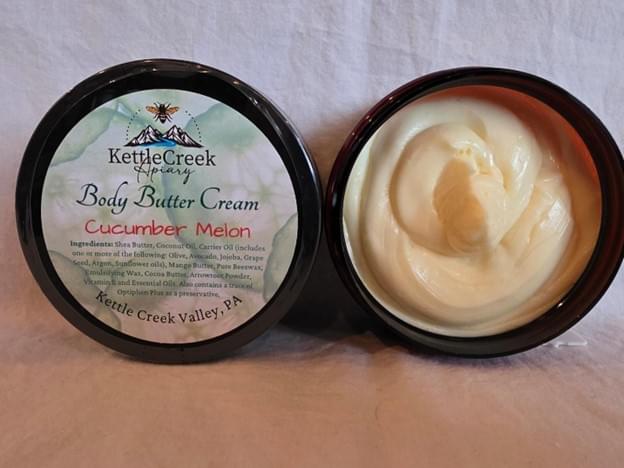 body butter cream cucumber melon