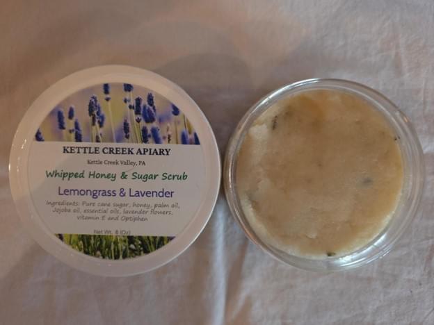 lemon grass lavender Scrub